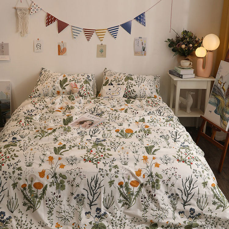 Dandelion Cottagecore Bedding Set
