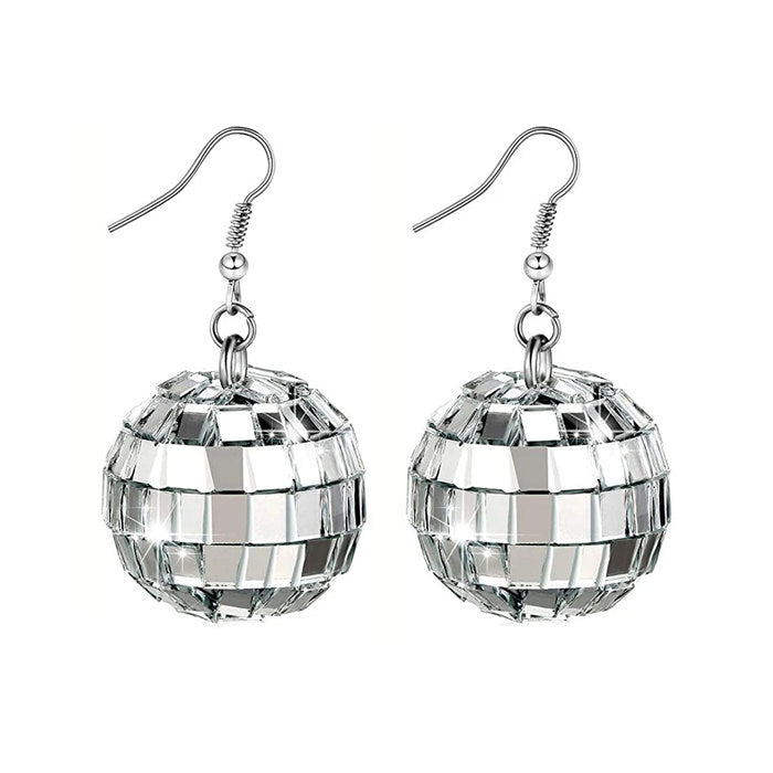 Shimmering Disco Ball Earrings