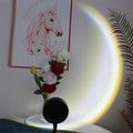 Gradient Half Round Moonshine Aesthetic Room Lamp Projector