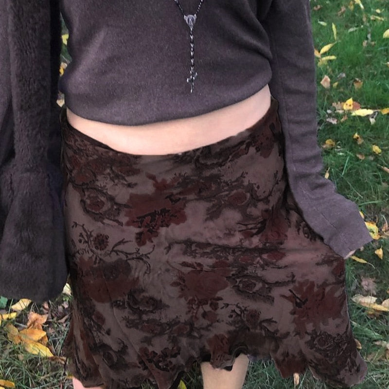 Fairycore Grunge Skirt