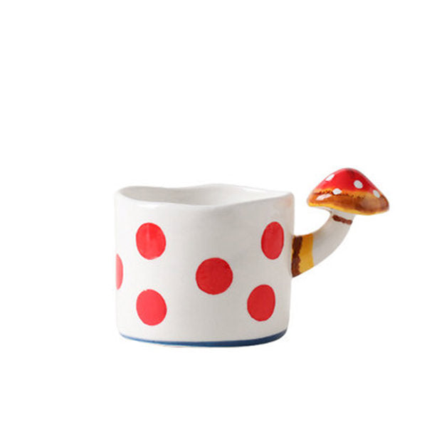 Mushroom-Shaped Ceramic Tableware Mug
