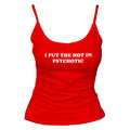 Psychotic Tank Top - Polyester Material with Size Options