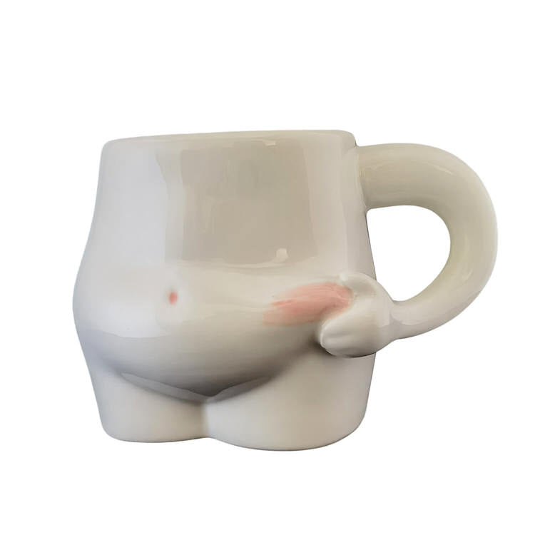 Yummy Tummy Cartoon Stomach Ceramic Mug
