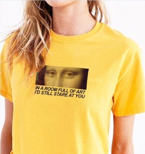 In A Room Full Of Art Id Still Stare At You T-Shirt