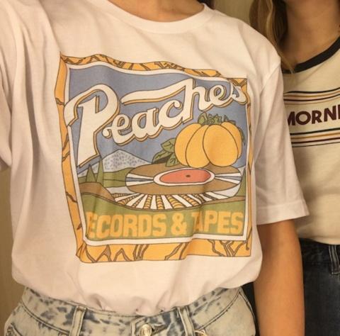 Peaches Records Tapes Vintage T-Shirt