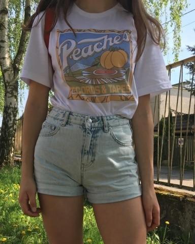 Peaches Records Tapes Vintage T-Shirt
