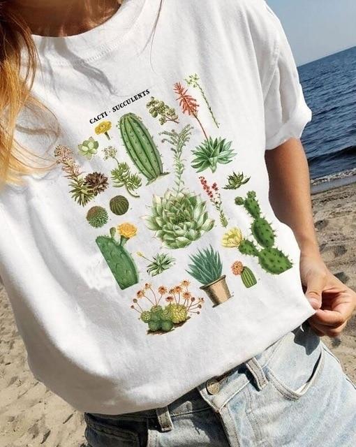 Succulent Cactus T-Shirt