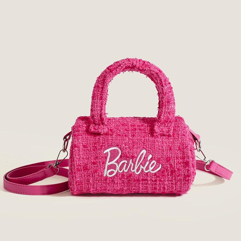 Barbiecore Shoulder Bag with Adjustable Strap