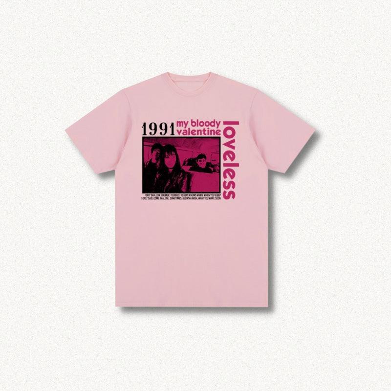 Loveless Tee - My Bloody Valentine Movie Poster Graphic Print Unisex T-shirt
